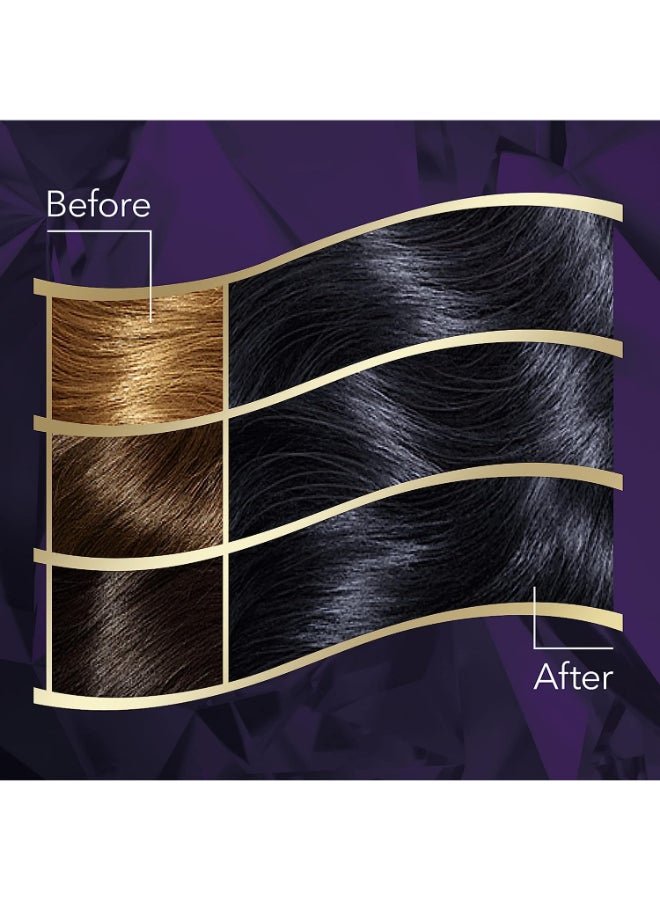 ويلا كوليستون صبغة شعر مكثفة 301/0 أزرق أسود 301/0 كحلي - Image 5