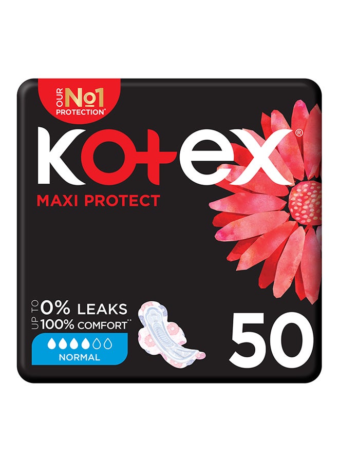 فوط ماكسي سميكة عادية بالأجنحة 50 فوط 50 Pieces - pnsku/N12276999A/45/_/1701175867/9521290f-524c-4c06-80e2-d2ea20494708