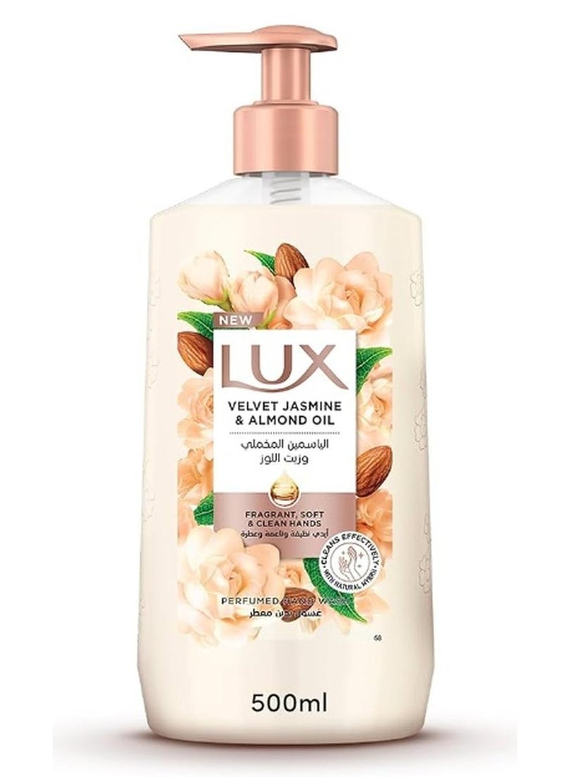 Lux Perfumed Liquid Hand Wash Velvet Jasmine 500ml - Image 1