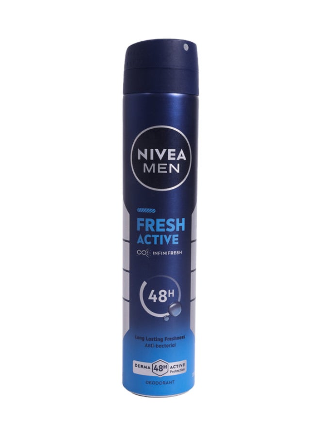 Nivea Fresh Active 48H Deodorant 200ml - Image 1