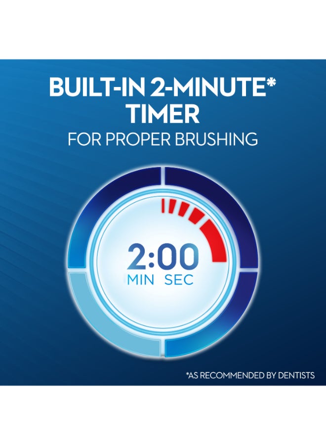 أورال بي فرشاة أسنان فيتاليتي قابلة للشحن أزرق/ أبيض - Image 5