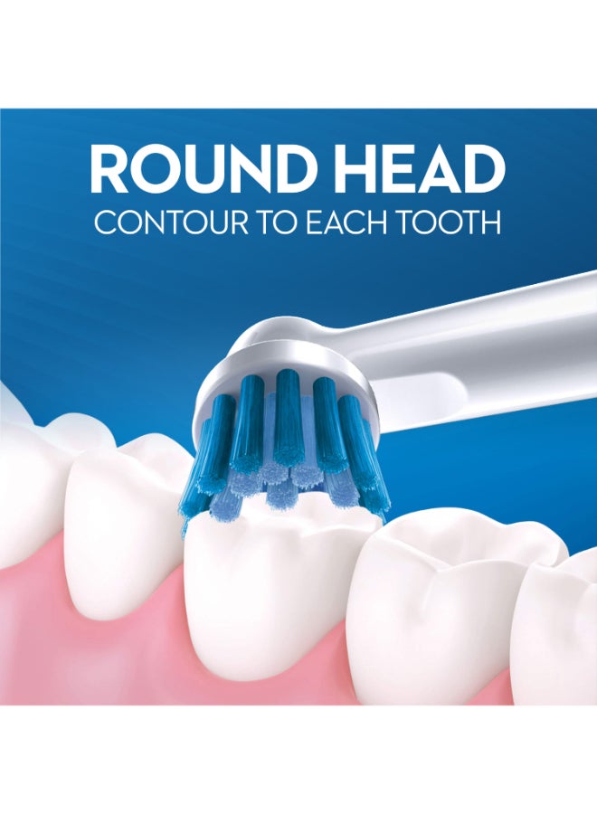 أورال بي فرشاة أسنان فيتاليتي قابلة للشحن أزرق/ أبيض - Image 4