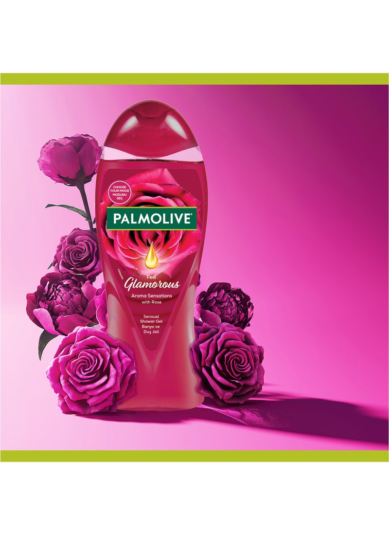Palmolive Aroma Sensations Shower And Bath Scrub Feel Glamorous 500ml - Image 3