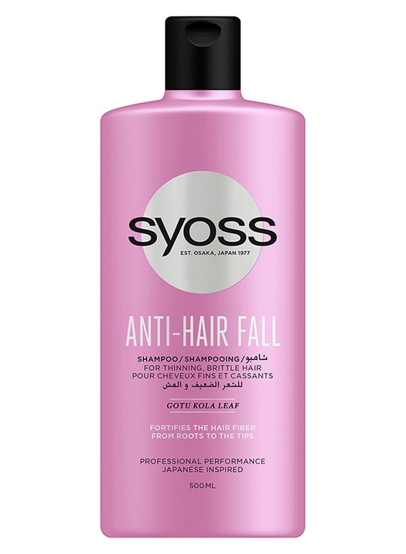 SYOSS Anti Hair Fall Gotu Kola Leaf Shampoo 500ml - Image 1