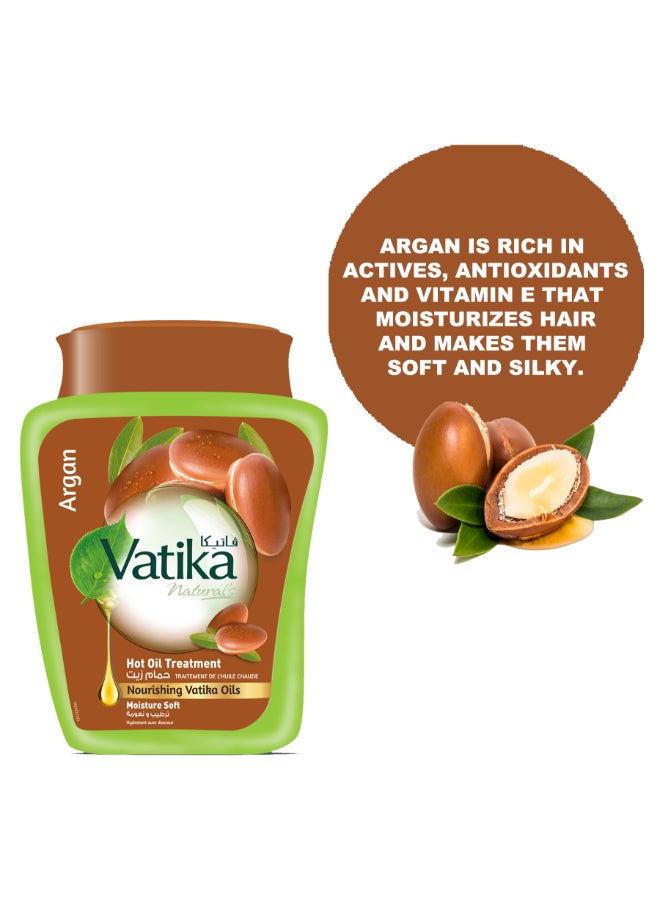 Argan Hammam Zaith Hot Oil Treatment With Moroccan Argan For Intense Moisturization And Soft Hair 500grams