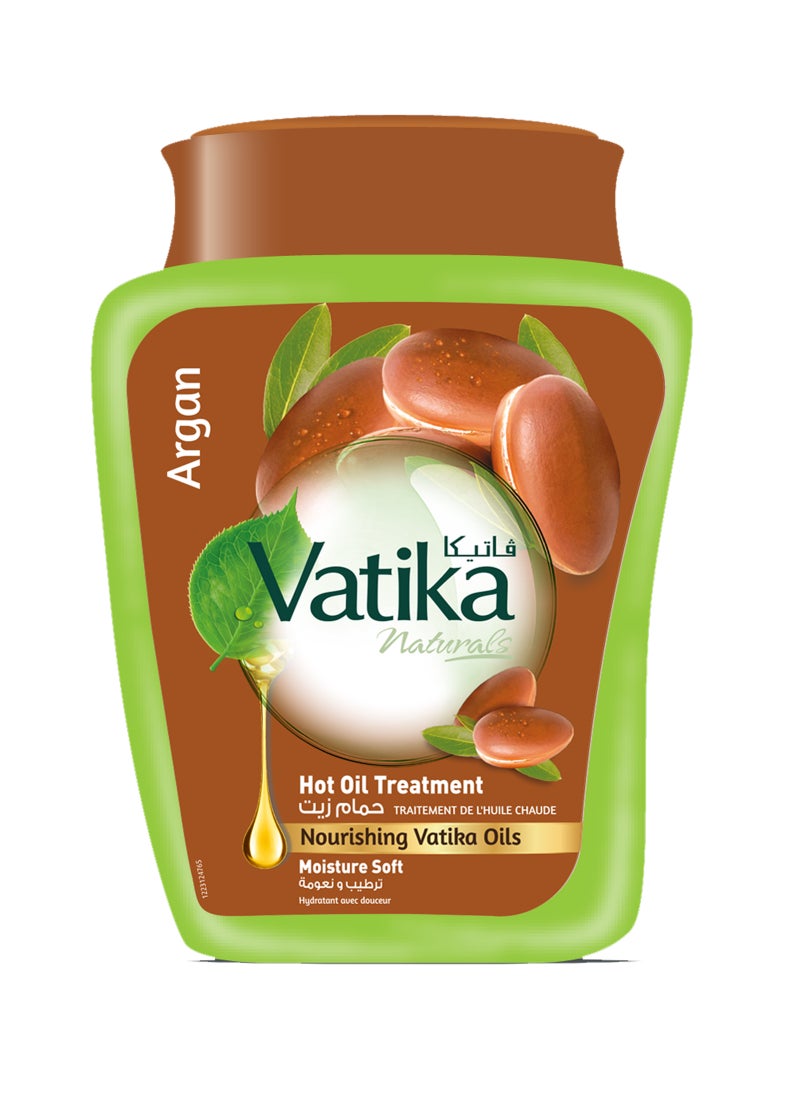 Vatika Naturals Argan Hammam Zaith Hot Oil Treatment 500grams - Image 1