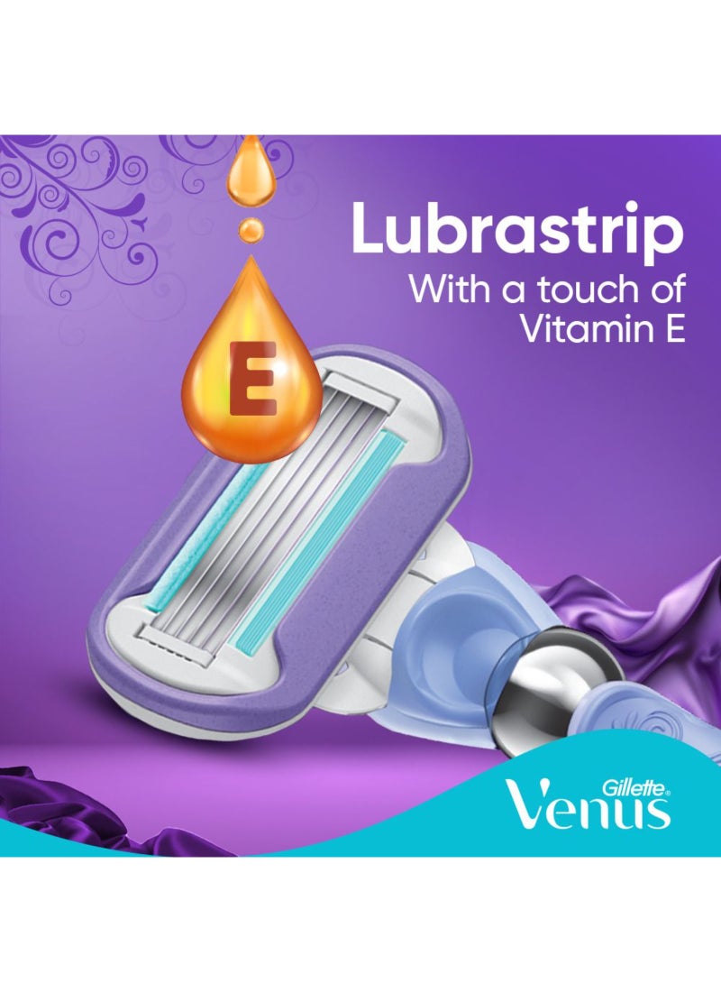 فينوس جيليت فينوس ديلوكس شفرة دوامة ناعمة - 5 شفرات - Image 4