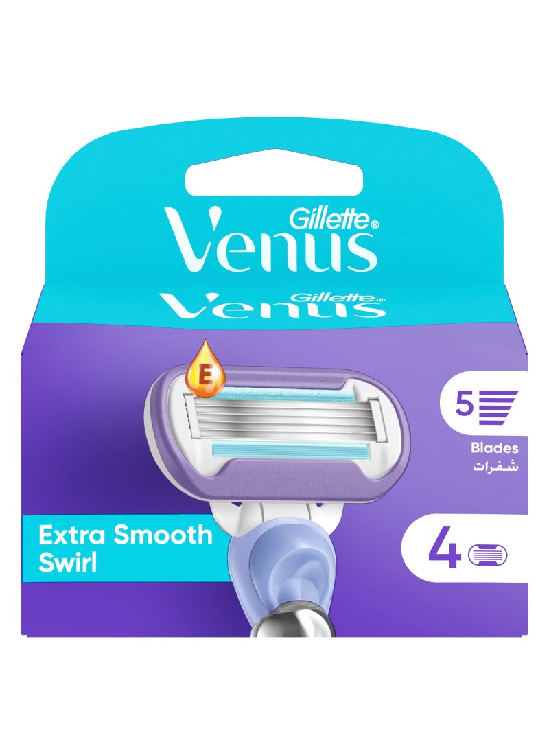 فينوس جيليت فينوس ديلوكس شفرة دوامة ناعمة - 5 شفرات - Image 1