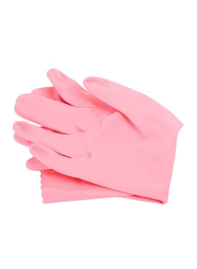 Scotch Brite Ultra Sensitive Gloves Medium Size, 1 pair/pack | Delicated Duty | Reusable gloves | Protect your hands | Waterproof | Tear-Proof | Touch-Sensitive | Comfortable Fit | Gloves Kitchen Pink - Image 2