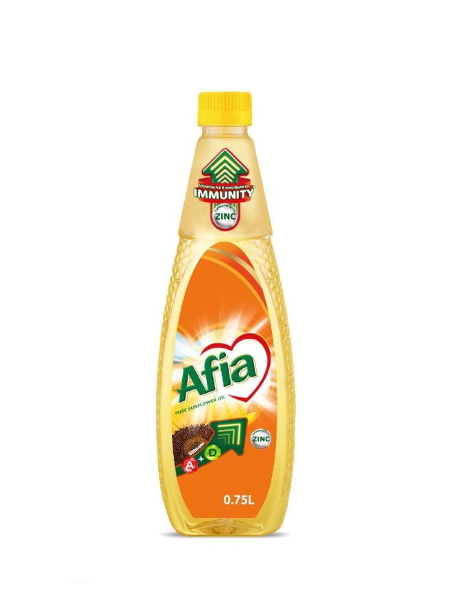 عافية - زيت عباد الشمس 0.75لترات - Image 1