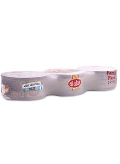 Al Alali White Meat Tuna In Water 170grams Pack of 3  - Image 1