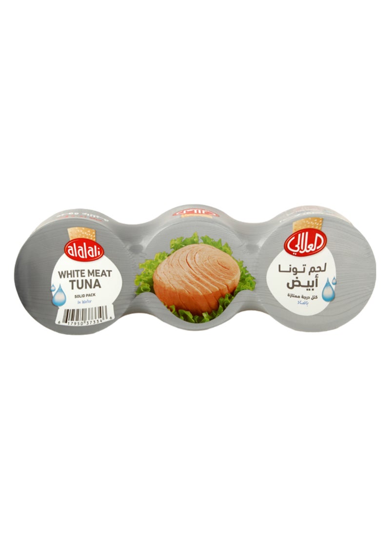 Al Alali White Meat Tuna In Water 170grams Pack of 3 - Image 1