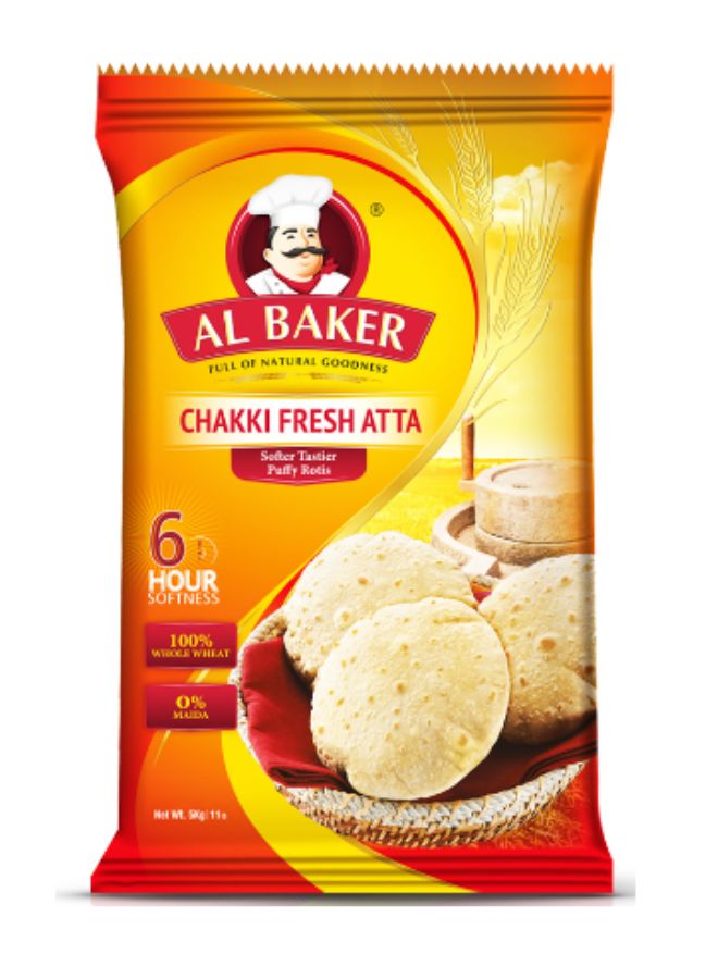 Al Baker - Chakki Fresh Atta Flour 5kg - Image 1