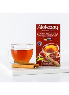 Alokozay Cinnamon Tea 25 Tea Bags 50.0grams Pack of 25  - Image 3