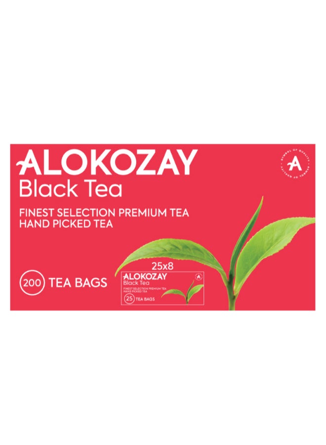 Alokozay Black Tea Finest Selection 200 Tea Bags 400.0grams  - Image 1