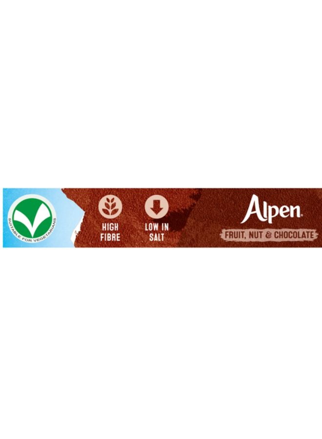 Alpen - Fruit Nut And Chocolate Bars 145grams - Image 1