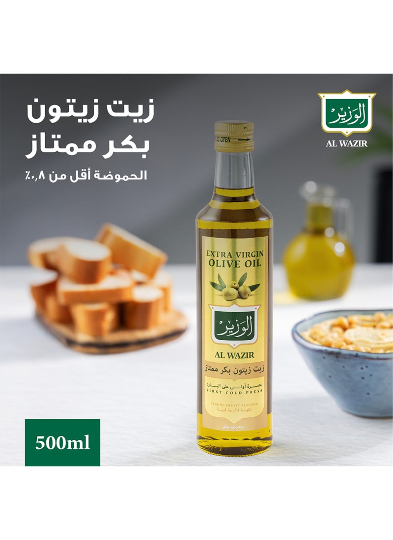 الوزير زيت الزيتون البكر الممتاز 500ملليلتر - Image 4
