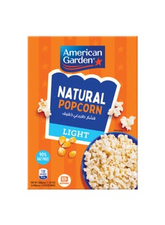 American Garden Popcorn Natural Lite 3 Bags 80grams  - Image 2