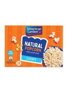 American Garden Popcorn Natural Lite 3 Bags 80grams  - Image 1