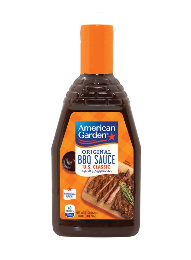 American Garden BBQ Sauce Original 510grams - Image 1
