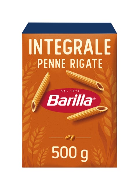 Pasta Penne Rigate Whole Wheat 500grams