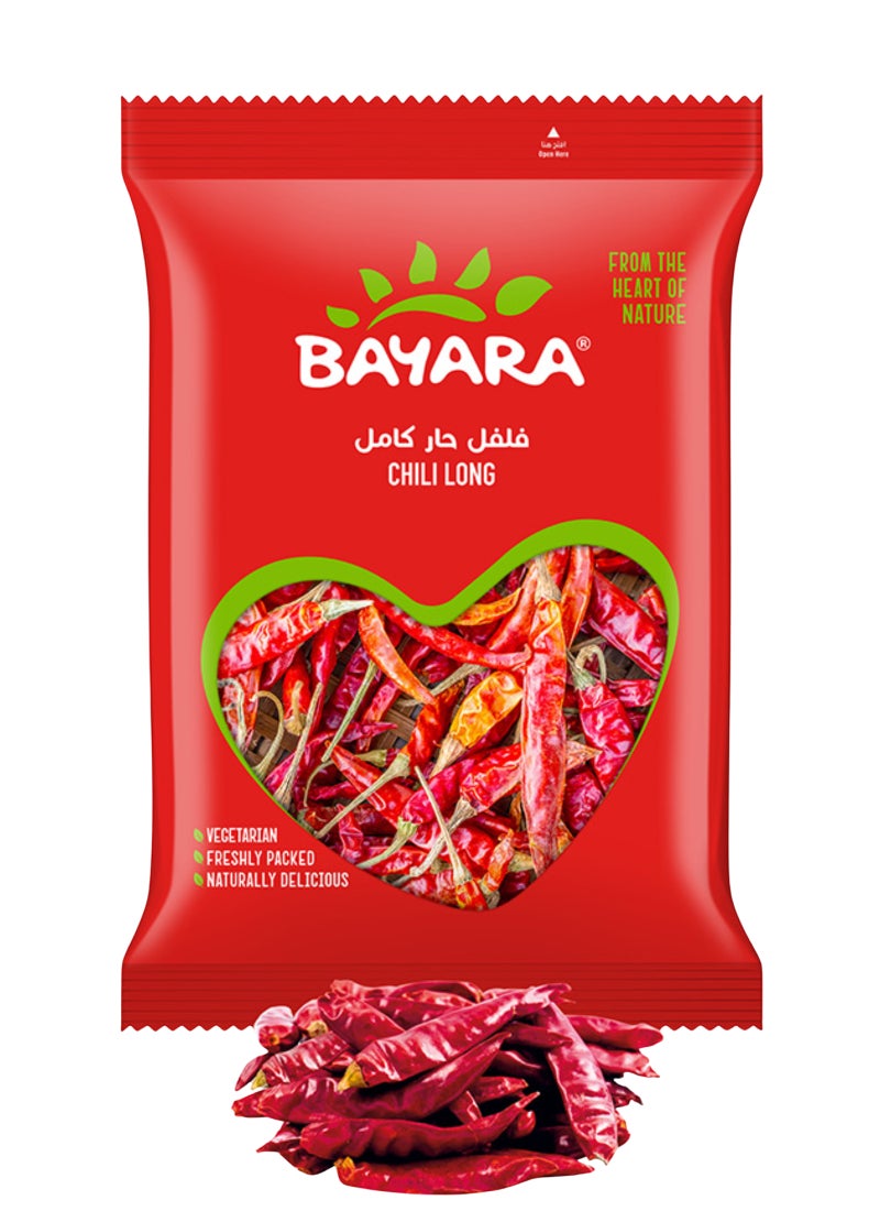 Bayara Dried Chilli Whole Long 100grams - Image 2