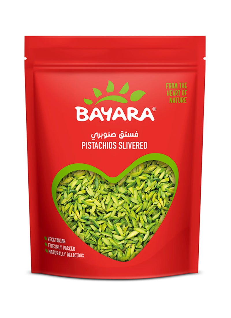 Bayara Slivered Pistachios 150grams - Image 1