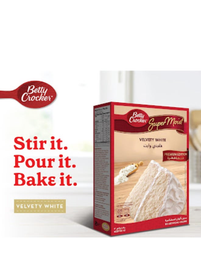 بيتي كروكر خليط كيك سوبر مويست أبيض 500جرام - Image 5