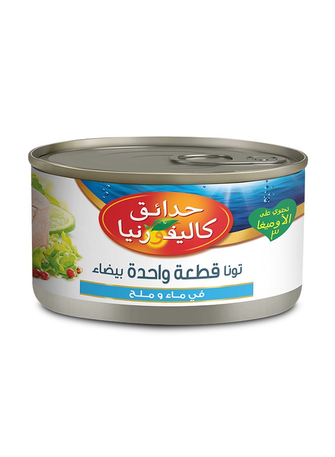 California Garden Canned White Solid Tuna In Water And  Salt 170grams  - Image 2