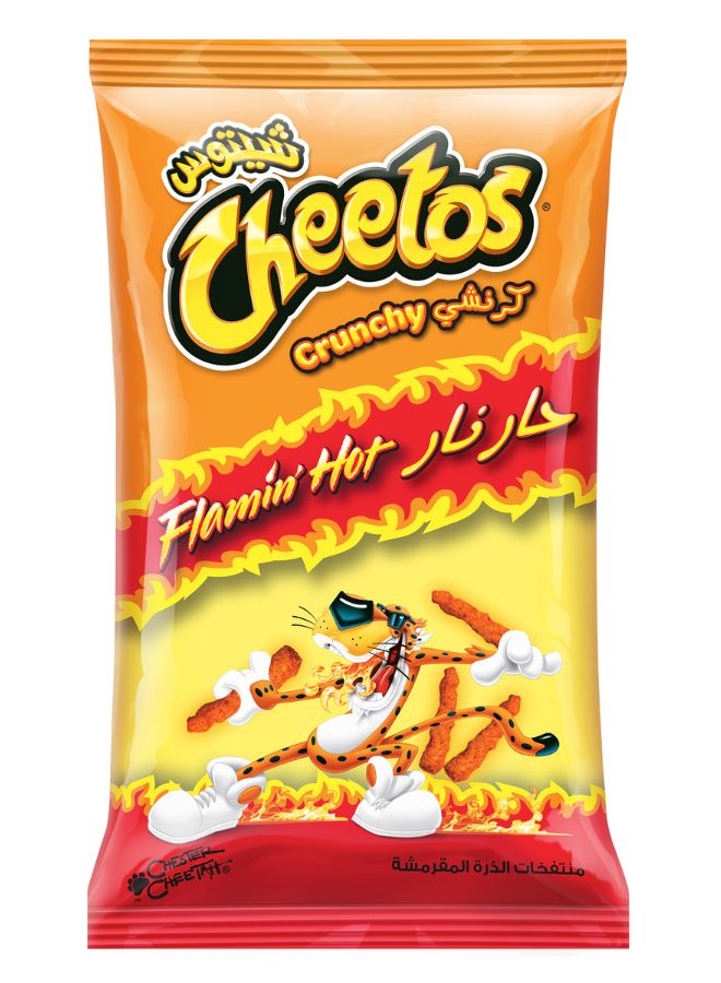 Cheetos - Crunchy Flaming Hot Chips 190.0grams - Image 1