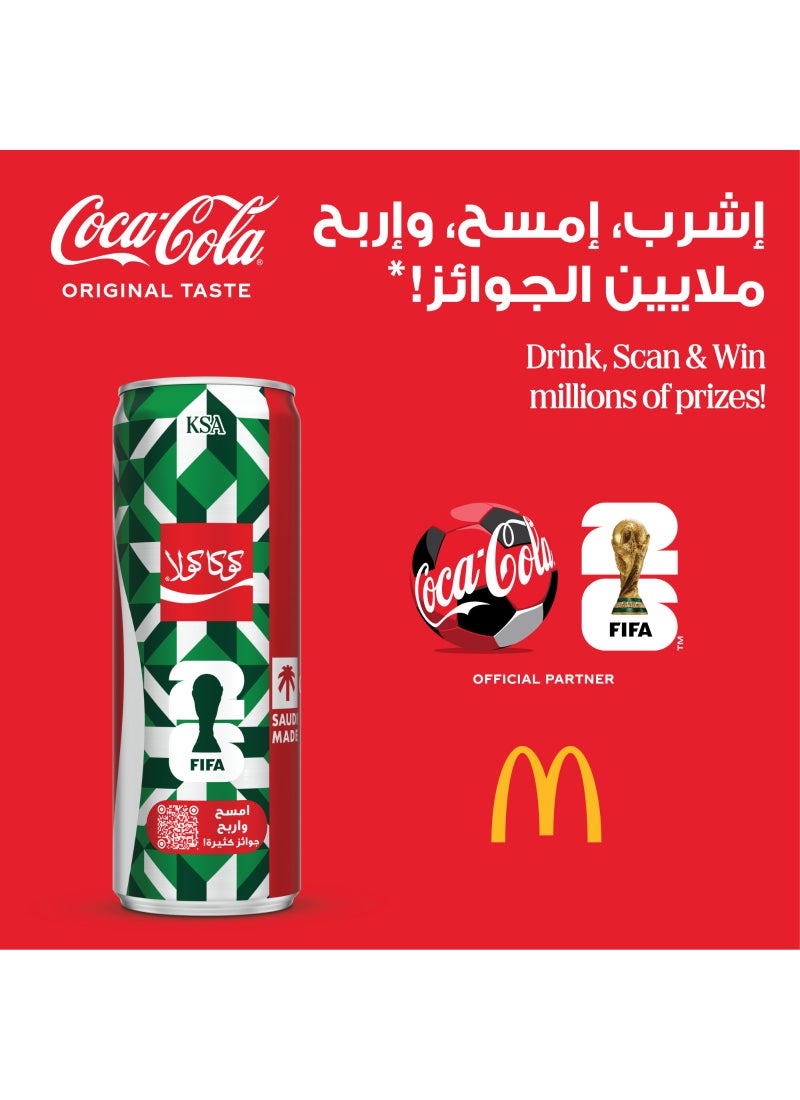 Coca-Cola 6 Regular Cans 355ml - Image 5