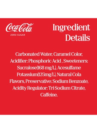 Zero Sugar Carbonated Soft Drink Pet Bottle 500ml - view 3