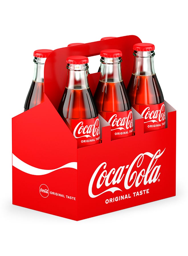 كوكا كولا زجاجة مشروب غازي غازي ذات طعم أصلي - Image 2