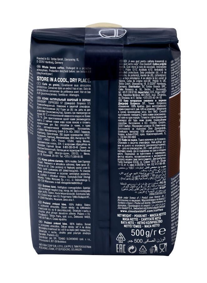Espresso 57 Whole Beans Coffee 500g - pnsku/N12279140A/45/_/1721652819/5d9dad37-6f22-498e-9870-53cb7bea8772