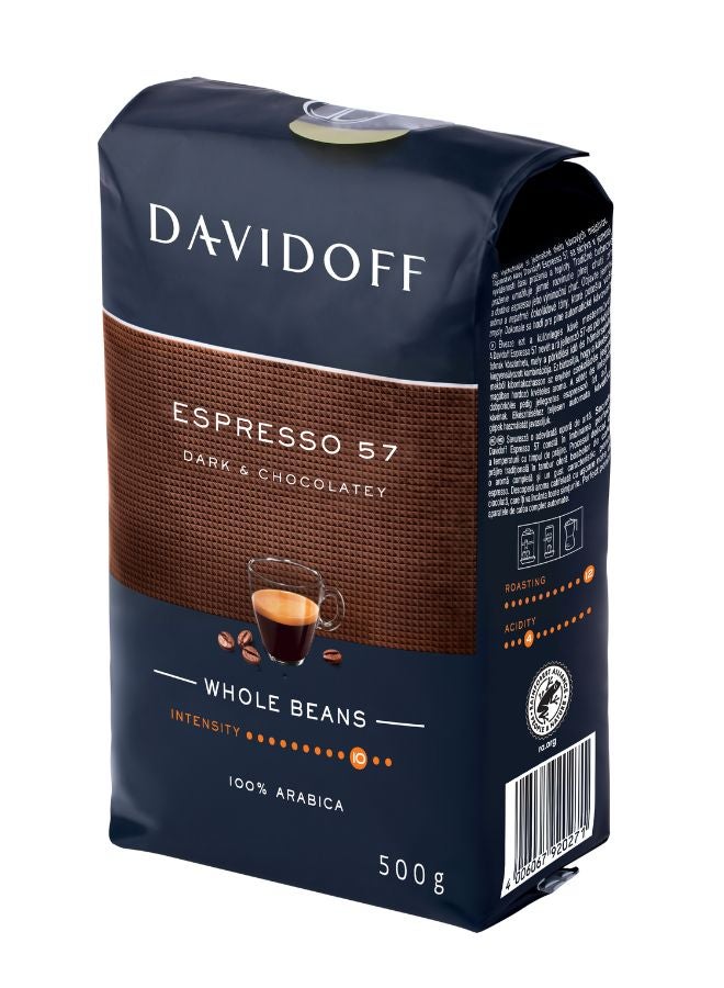 Davidoff - Espresso 57 Whole Beans Coffee 500g - Image 1