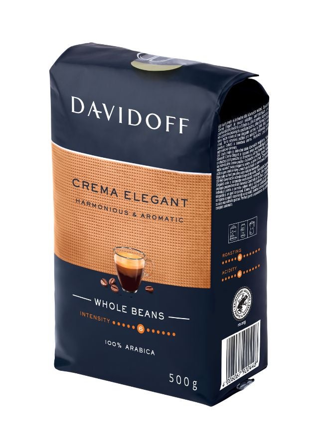 Davidoff - Crema Elegant Whole Beans 500grams - Image 1