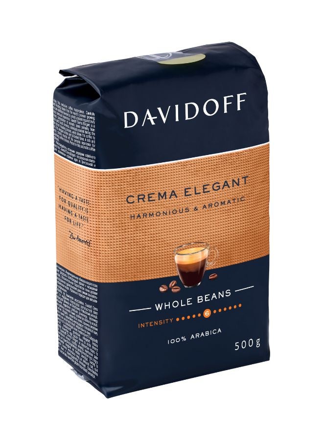 Davidoff - Crema Elegant Whole Beans 500grams - Image 1