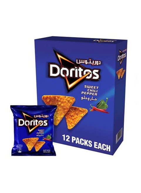 Sweet Chili Chips 21grams Pack of 12