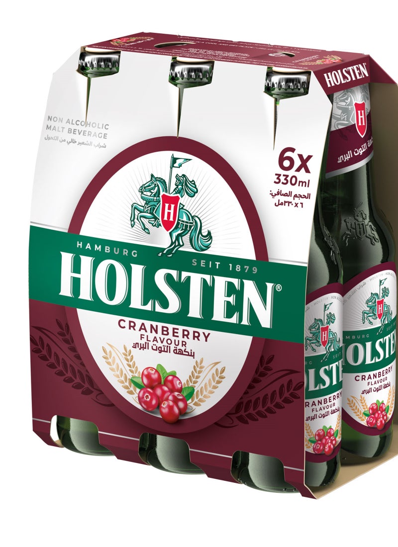 هولستن مشروب بنكهة التوت البري 330ملليلتر عبوة من 6 قطع - Image 1