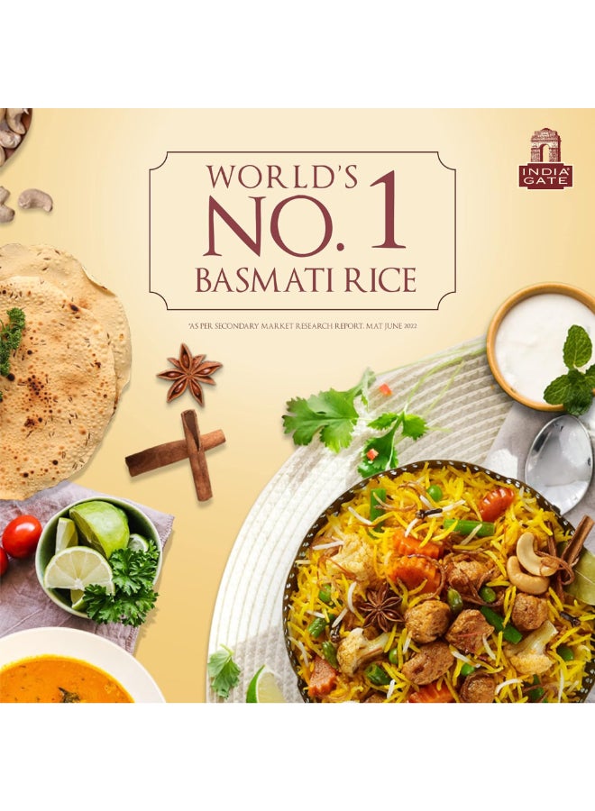 India Gate Basmati Rice Classic 1kg  - Image 5