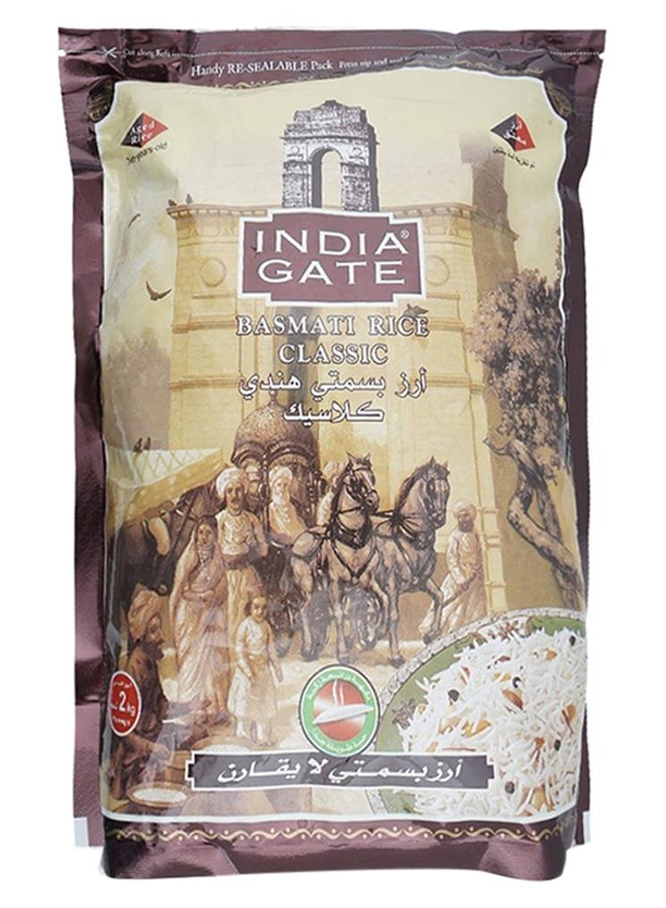 إنديا جايت رز بسمتي كلاسيك 2كيلوجرام - Image 1
