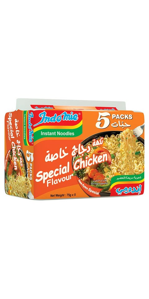 نودلز بنكهة دجاج خاصة 75جرام عبوة من 5 قطع