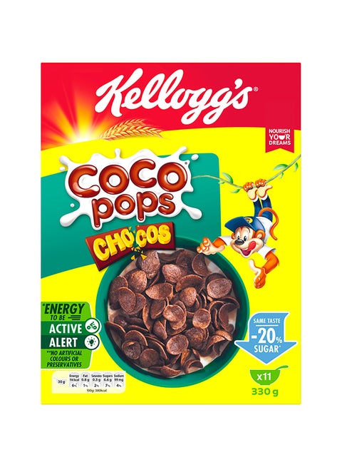 Coco Pops Chocos Cereal 330grams