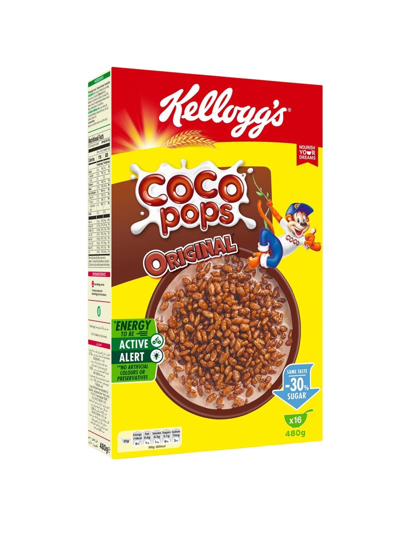 Kellogg's Coco Pops Cereal 480.0grams - Image 1