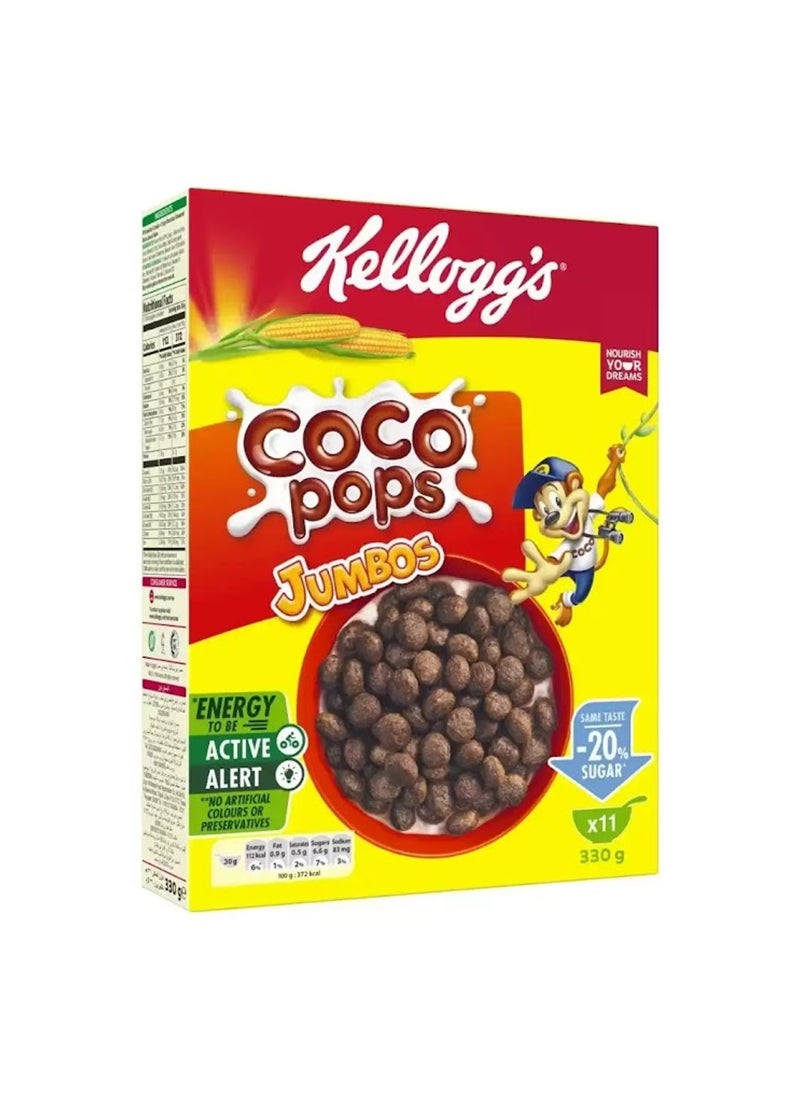 Kellogg's Coco Pops Jumbo 330.0grams - Image 1