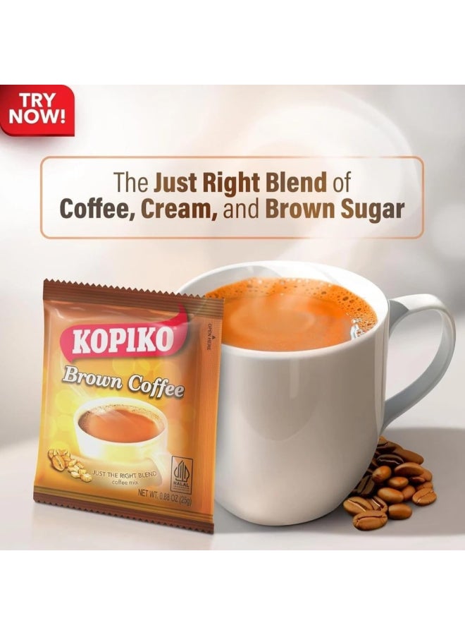 Kopiko Brown Instant Coffee Mix with Rich and Smooth Balanced Flavour 10x27.5g 27.5grams Pack of 10 - Image 5
