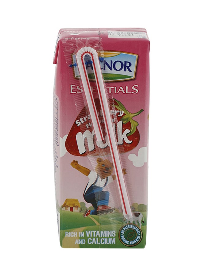 Lacnor Milk Strawberry 180ml Pack of 8 - Image 2