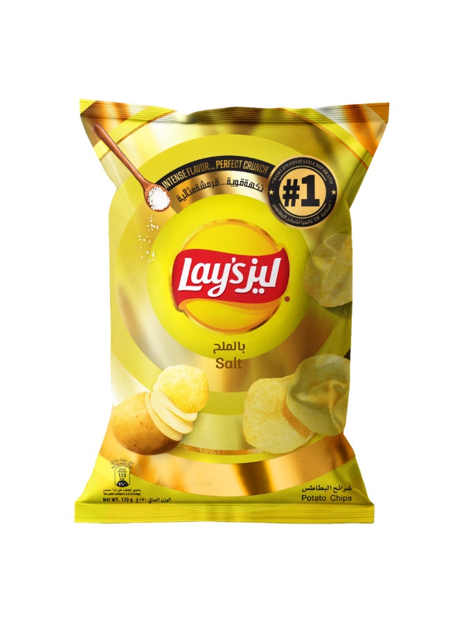 Salt Potato Chips 155grams