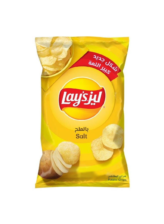 ليز رقائق البطاطس بنكهة الملح 155جرام  - Image 1