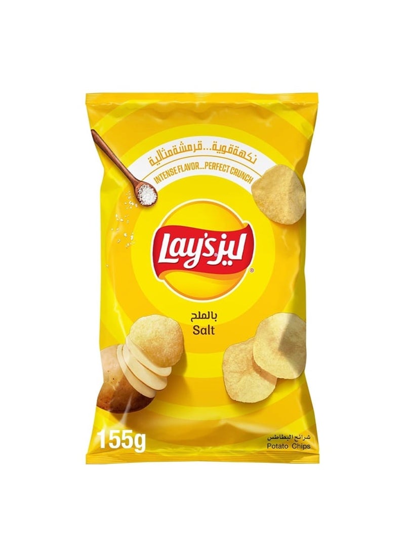 Lays Salt Potato Chips 155grams - Image 1